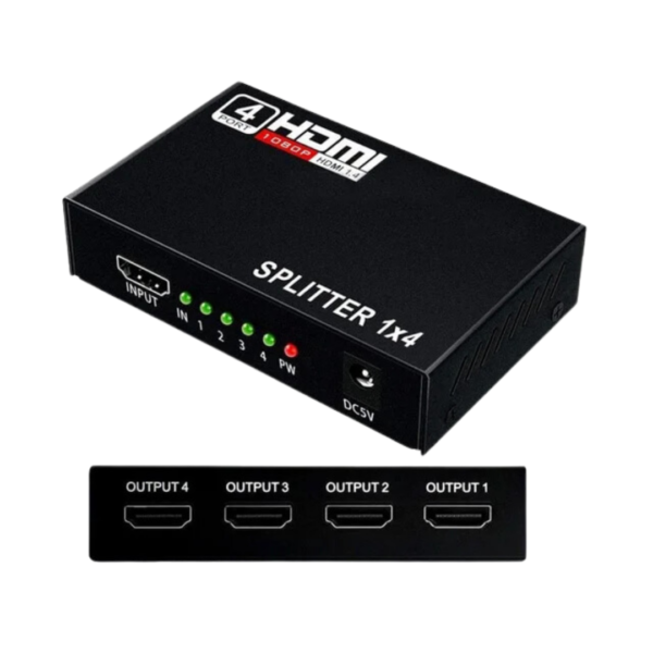 SPLITTER HDMI 1X4 1080P