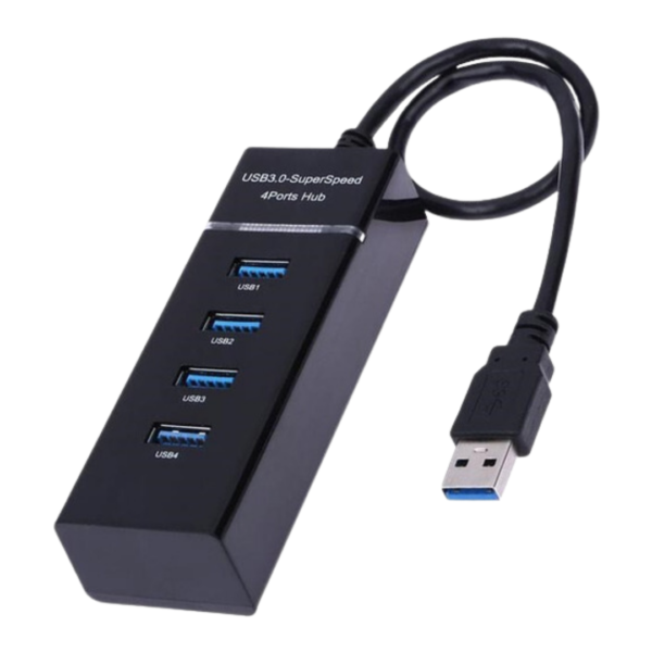 HUB USB 3.0 CON 4 PUERTOS