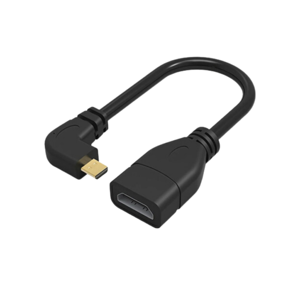 ADAPTADOR HDMI a HDMI CONECTOR 90 GRADOS