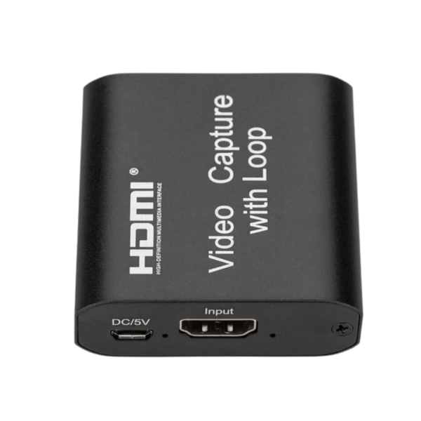 CAPTURADORA VIDEO HDMI CON SALIDA HDMI