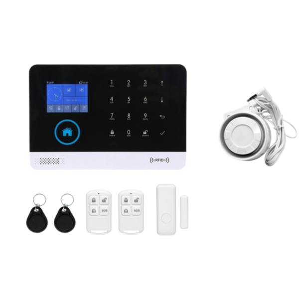 Kit Alarma antirrobo para casa o negocio inteligente