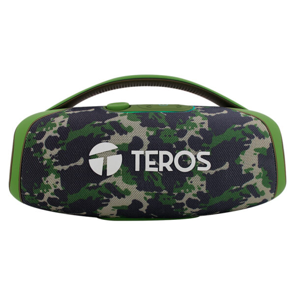 PARLANTE TEROS COLOR VERDE MILITAR CAMUFLADO, 60 WATTS - Imagen 3