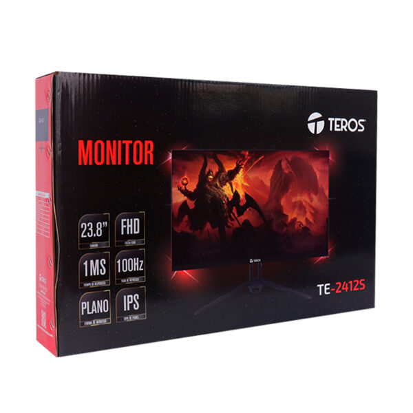 Monitor flat TEROS TE-2713S, 27" FHD IPS, HDMI, VGA, speaker - Imagen 7